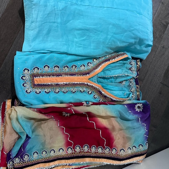 Punjabi dresses with different price size 38-42”. Different designs, dupattas - Picture 7 of 9